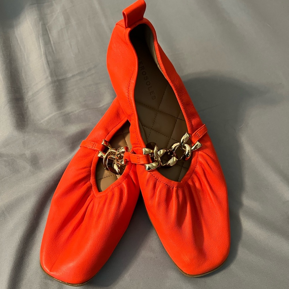 Aerosoles “Ramen” leather ballet flats. NWOT.
